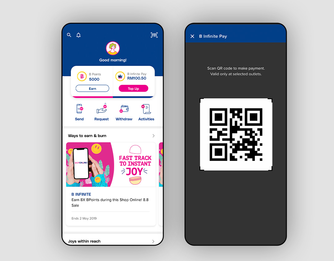 B-Infinite App Revamp